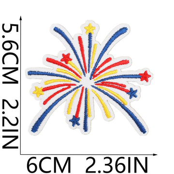 American Memorial Day ① Patches (Iron-On) - CheerCove