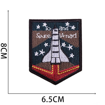 Space Exploration ① Patches (Iron-On)