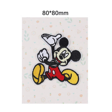 Classic Cartoon Mouse Patches (Iron-On)