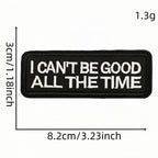 Dark & Gothic Phrases ② Patches (Iron-On)