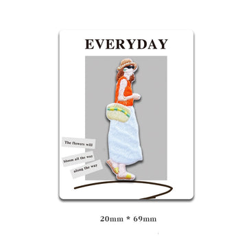 Urban Chic Girl Embroidered Patches - Multiple Designs Available - CheerCove