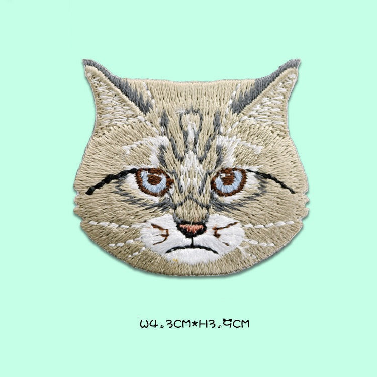 Famous Cat Breeds Patches(Stick-On)