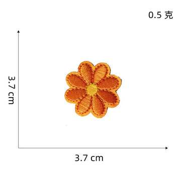 Colorful Daisies Patches (Iron-On)