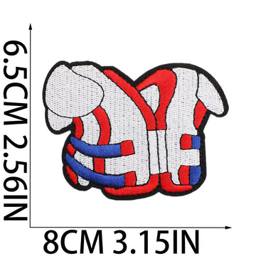 Game Day Football ② Patches (Iron-On) - CheerCove