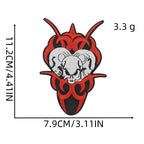 Skull Patches (Iron-On)