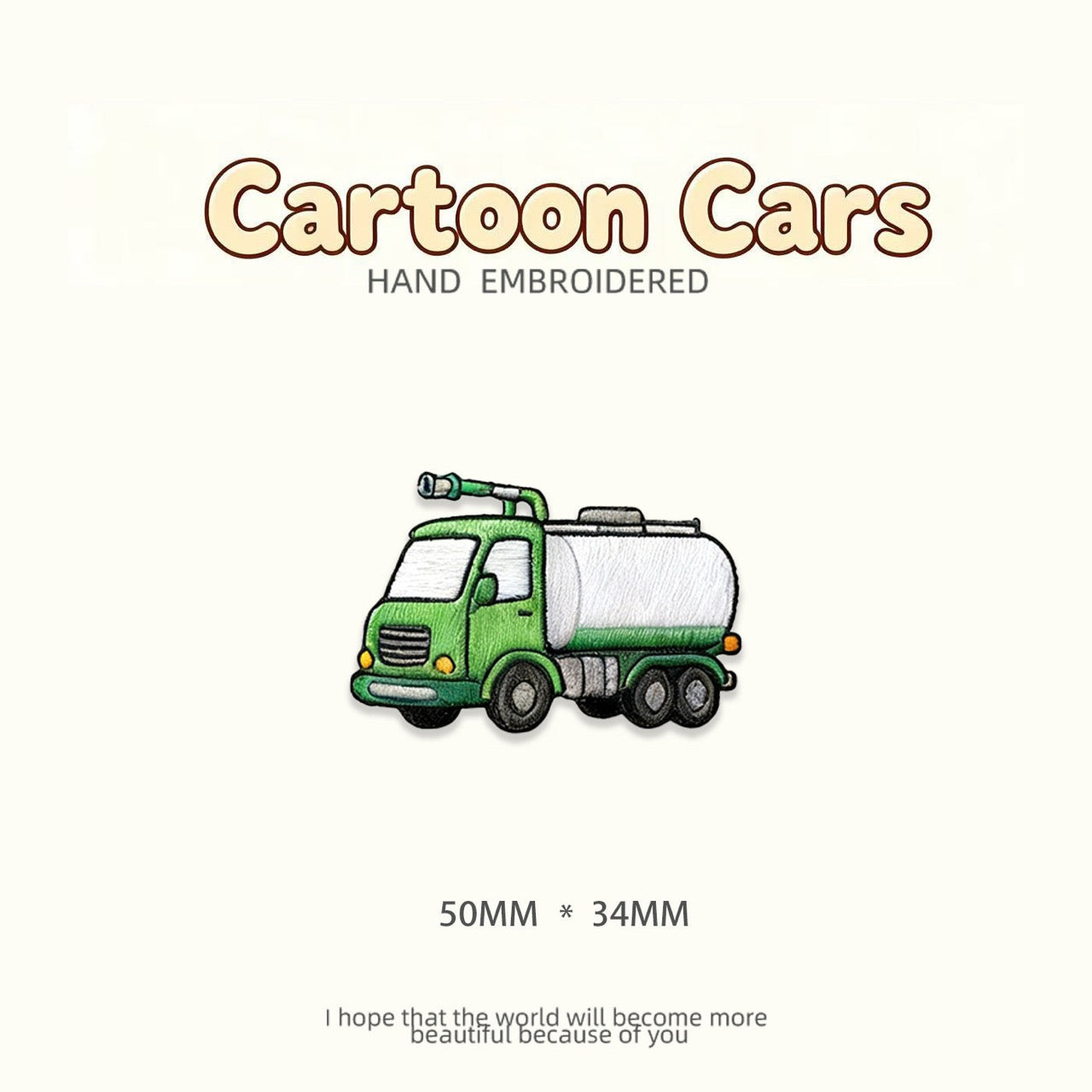 Cute Cartoon Vehicle Patches (Stick-On) - CheerCove