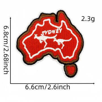 World Landmarks Patches (Iron-On)