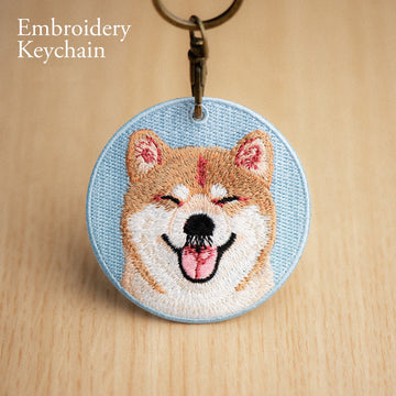 Embroidered Cute Puppy Charm ② - Multiple Designs Available - CheerCove