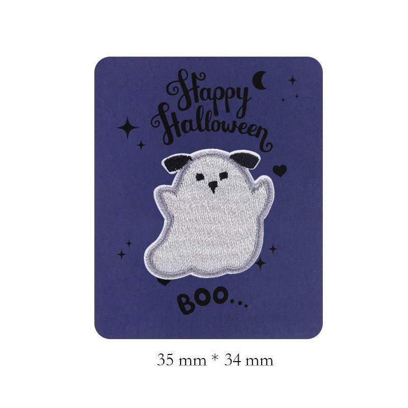 Little Ghost Embroidered Patches - Multiple Designs Available - CheerCove