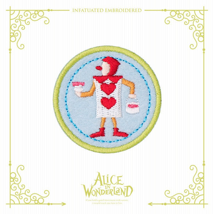 Alice in Wonderland Embroidered Patches - Multiple Designs Available - CheerCove