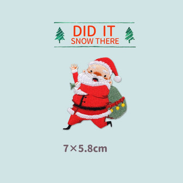 Santa Claus Patches(Stick-On)