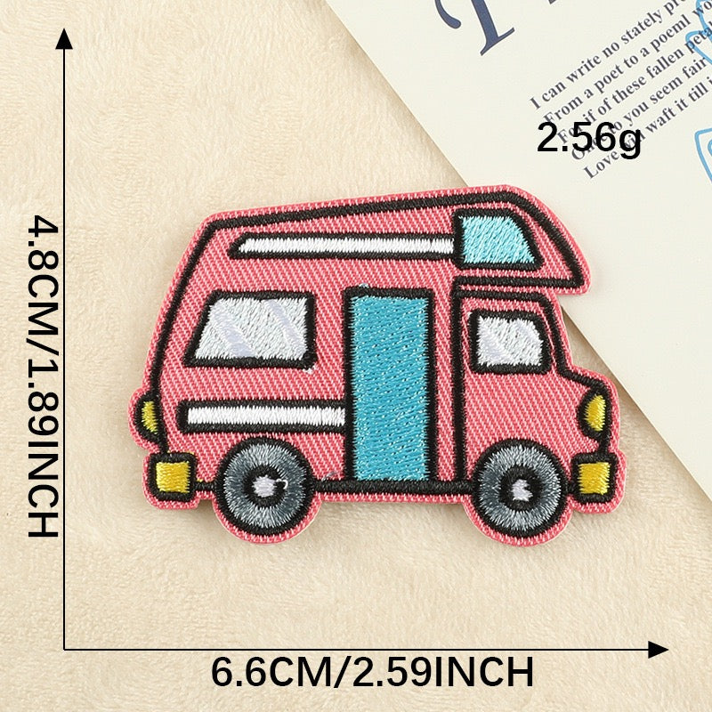 Urban Rides Embroidered Patches - Multiple Designs Available - CheerCove