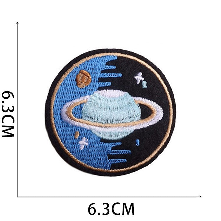 Space Exploration ② Patches (Iron-On)