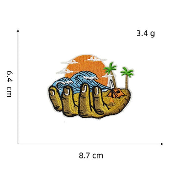 Retro Adventure Patches (Iron-On)