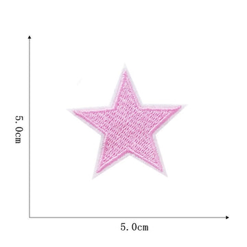 Colorful Stars Patches (Iron-On)