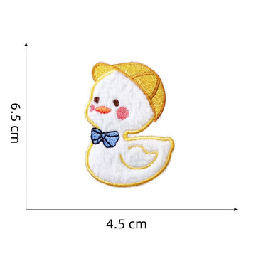 Cartoon Duck Embroidered Patches - Multiple Designs Available - CheerCove