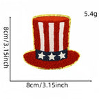 Stars & Stripes ① Patches (Iron-On)