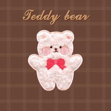 Teddy Bear Embroidered Patches - Multiple Designs Available - CheerCove