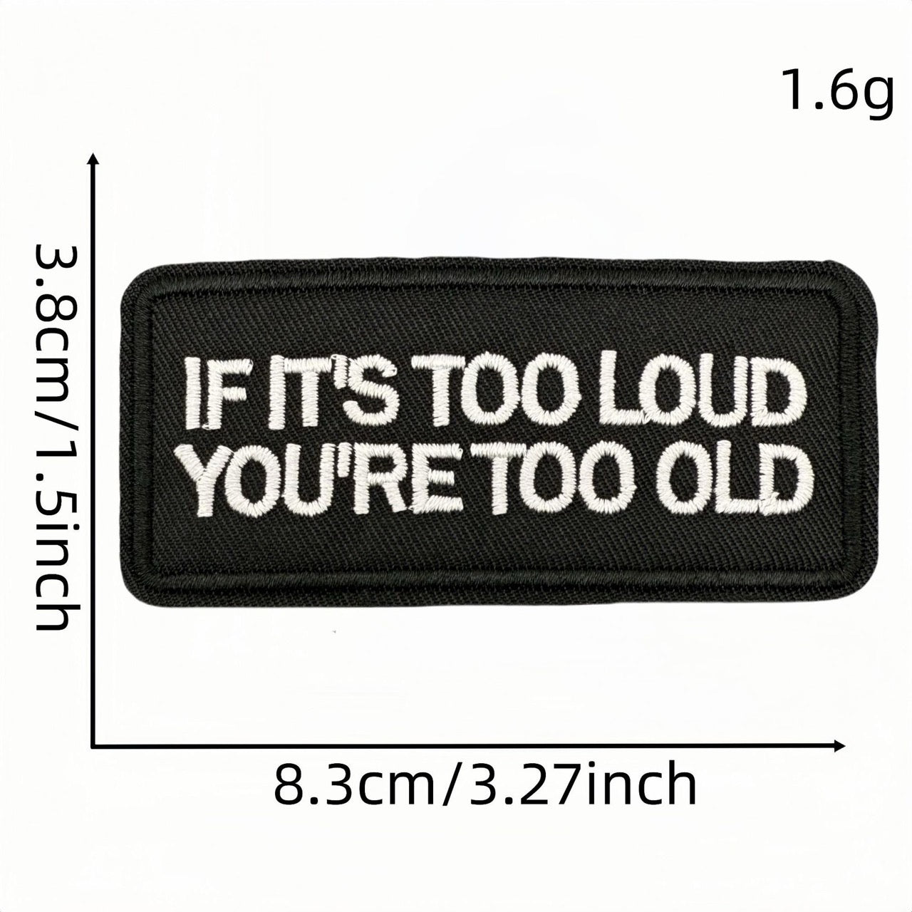 Dark & Gothic Phrases ① Patches (Iron-On)