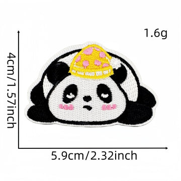 Panda ② Patches (Iron-On)
