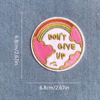 Inspirational Words Patches (Iron-On)