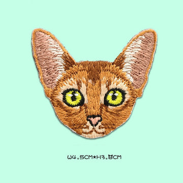 Famous Cat Breeds Patches(Stick-On)