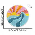 Coastal Summer Patches (Iron-On)