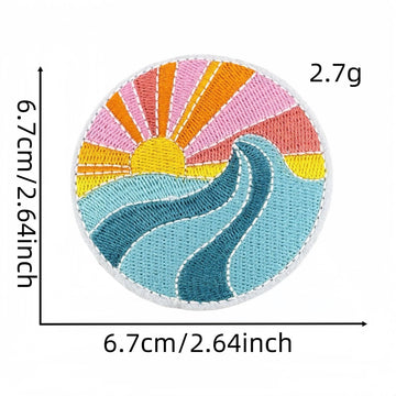 Coastal Summer Patches (Iron-On)