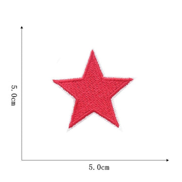 Colorful Stars Patches (Iron-On)