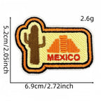 World Landmarks Patches (Iron-On)