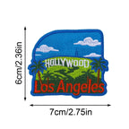 World City Landmarks Patches (Iron-On)
