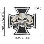 Skull Patches (Iron-On)