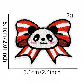 Panda ② Patches (Iron-On)