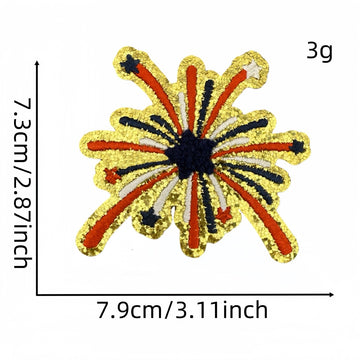 Stars & Stripes ① Patches (Iron-On)