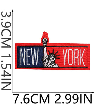 I Love NY Patches (Iron-On)