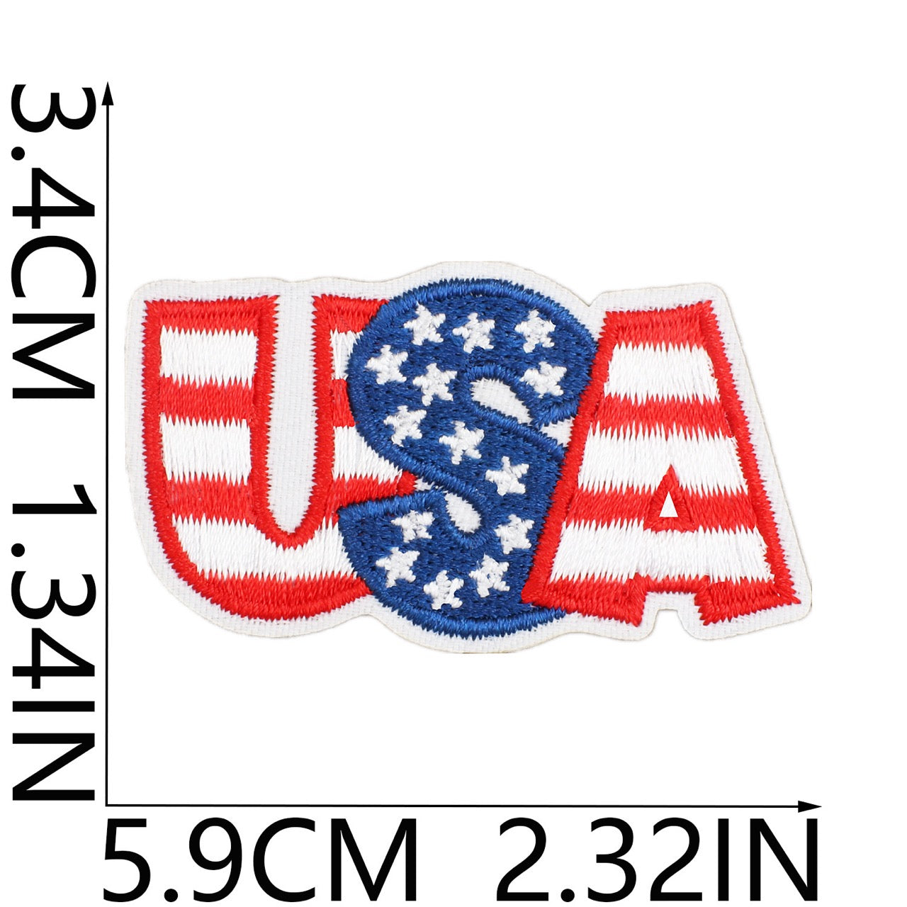 American Memorial Day ② Patches (Iron-On)