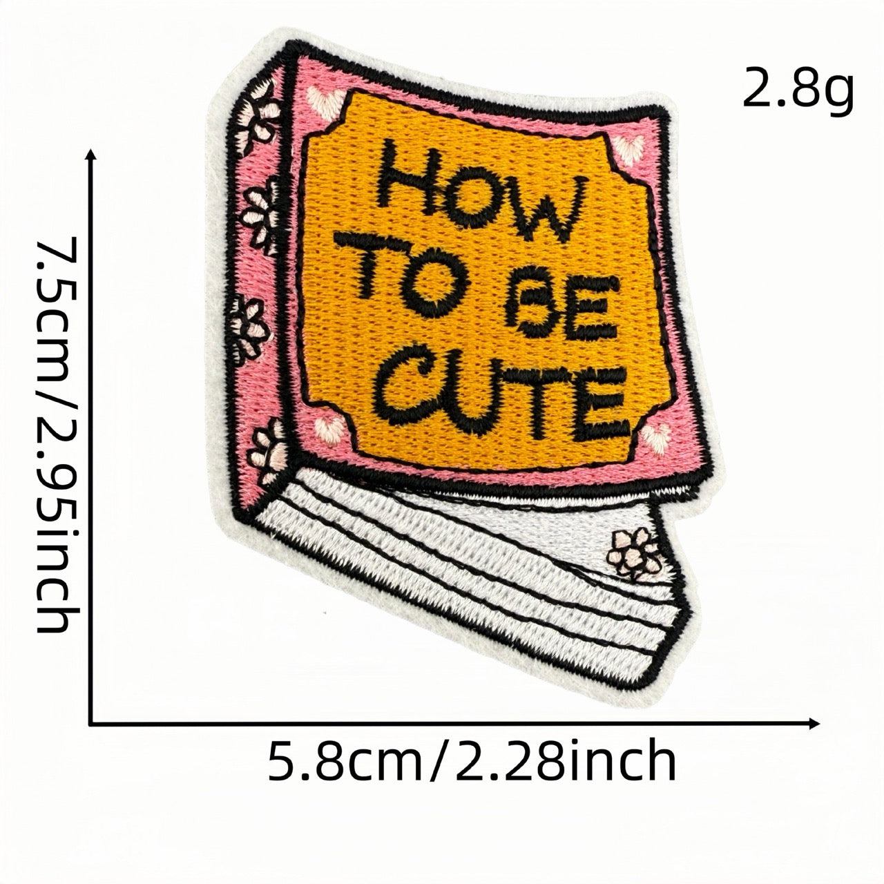 Books Patches (Iron-On)