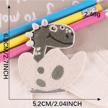 Dinosaur Embroidered Patches - Multiple Designs Available - CheerCove