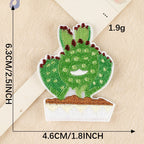 Cactus Embroidered Patches - Multiple Designs Available - CheerCove