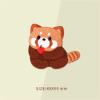 Adorable Red Panda Embroidered Patches - Multiple Designs Available - CheerCove