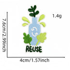 Protect Our Planet Patches (Iron-On)