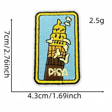 Iconic National Landscapes Patches (Iron-On)