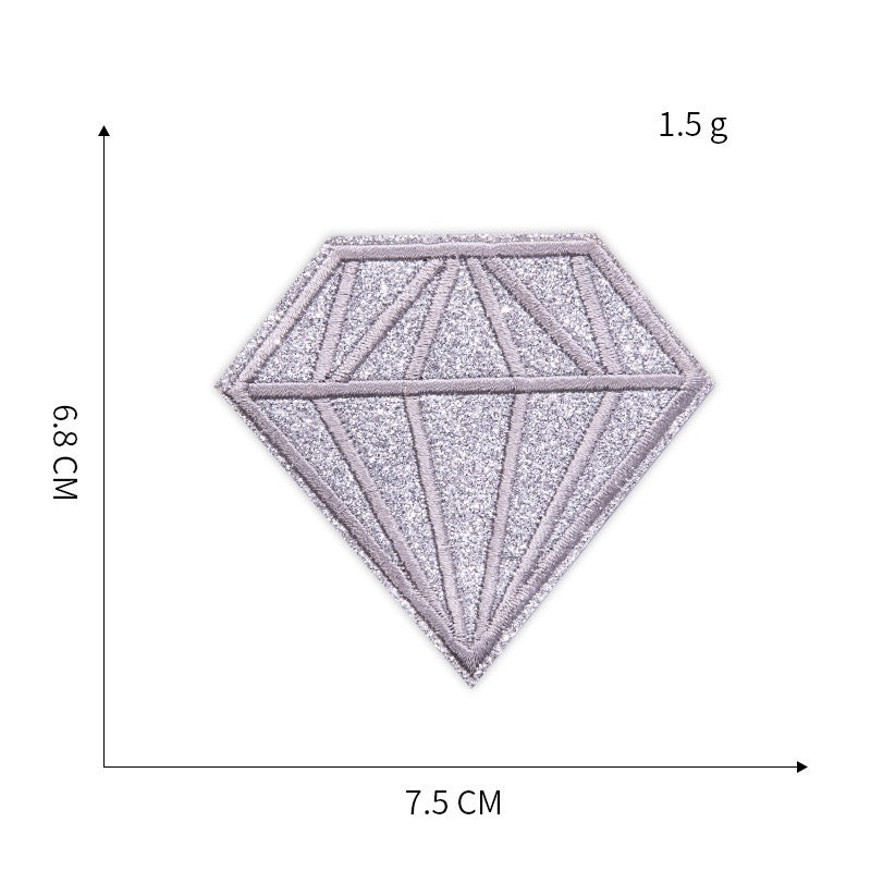 Diamond Patches (Iron-On)