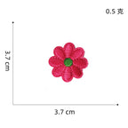 Colorful Daisies Patches (Iron-On)