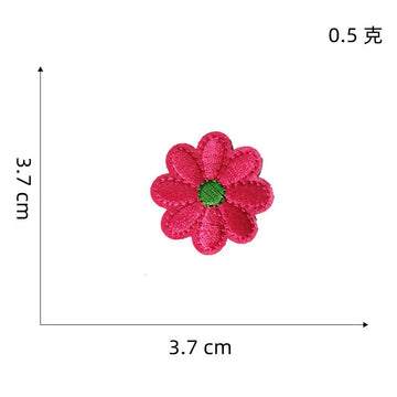 Colorful Daisies Patches (Iron-On)
