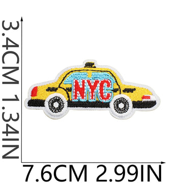 New York Patches (Iron-On)