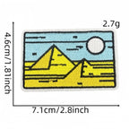 Iconic National Landscapes Patches (Iron-On)
