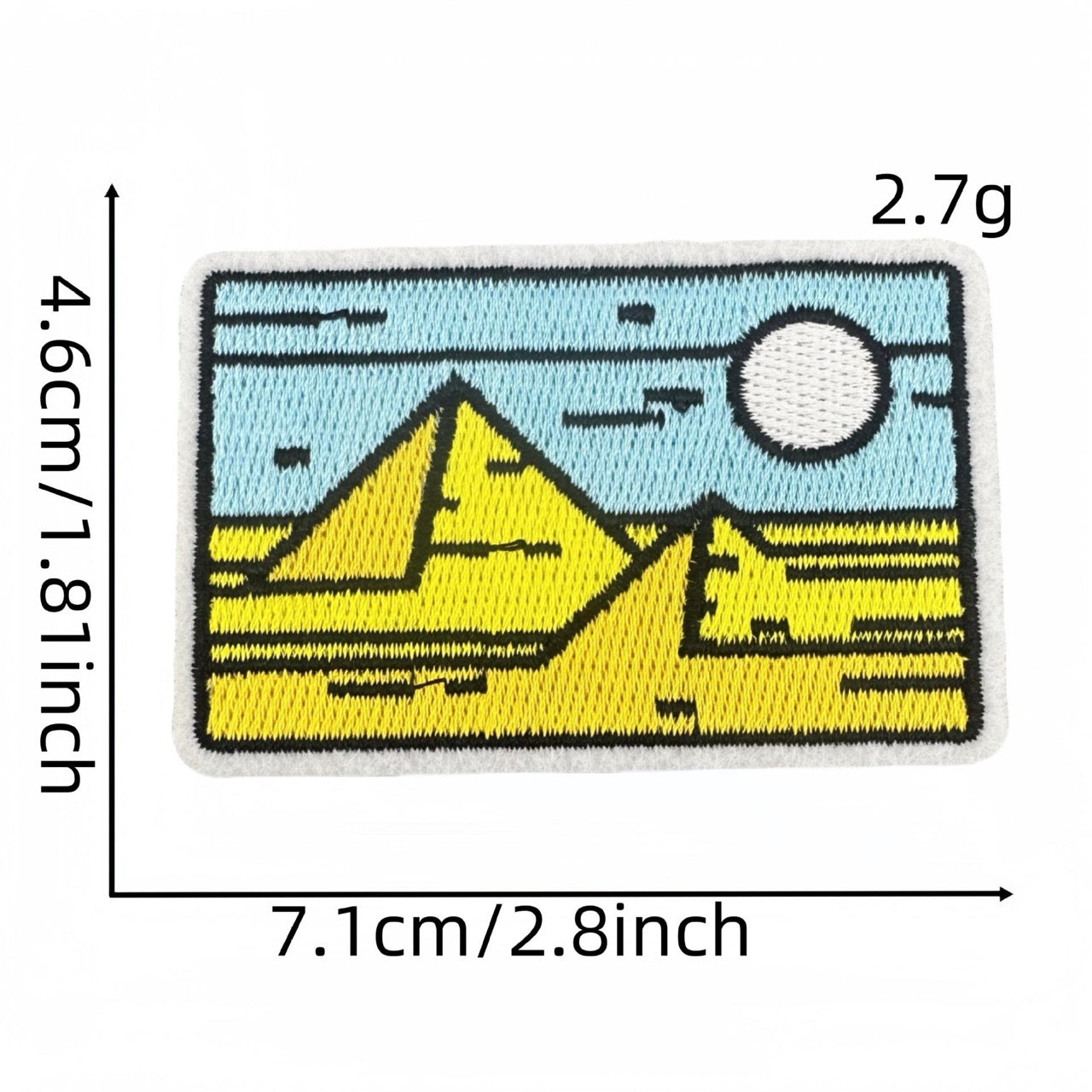 Iconic National Landscapes Patches (Iron-On)