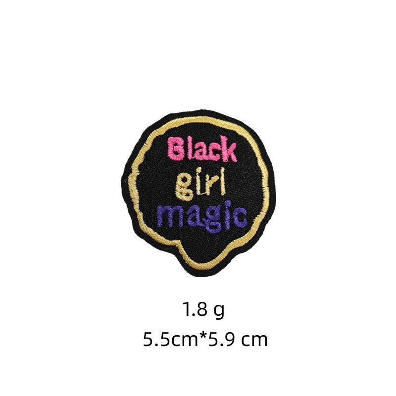 Fashion Girl ② Patches (Iron-On)