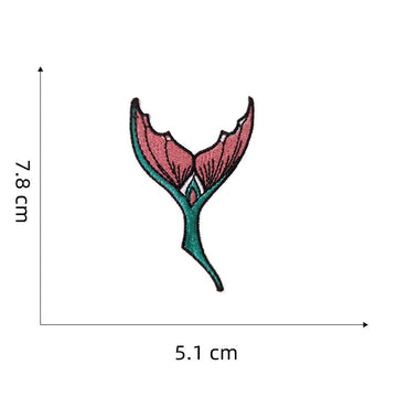 Mermaid Embroidered Patches - Multiple Designs Available - CheerCove